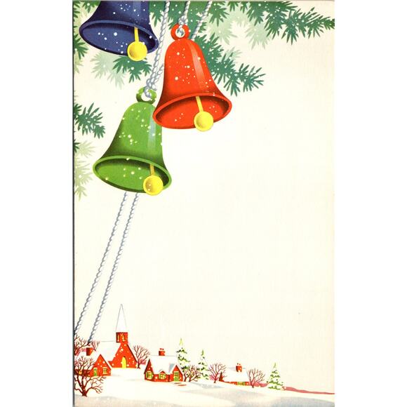 Vintage 1950s MCM Unused Stationery Authentic 10 Greeting Cards- Lot #1 - Picture 6 of 11